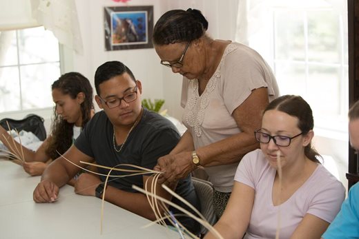 Traditional Arts Workshop - Thatch Rope Wreath Making