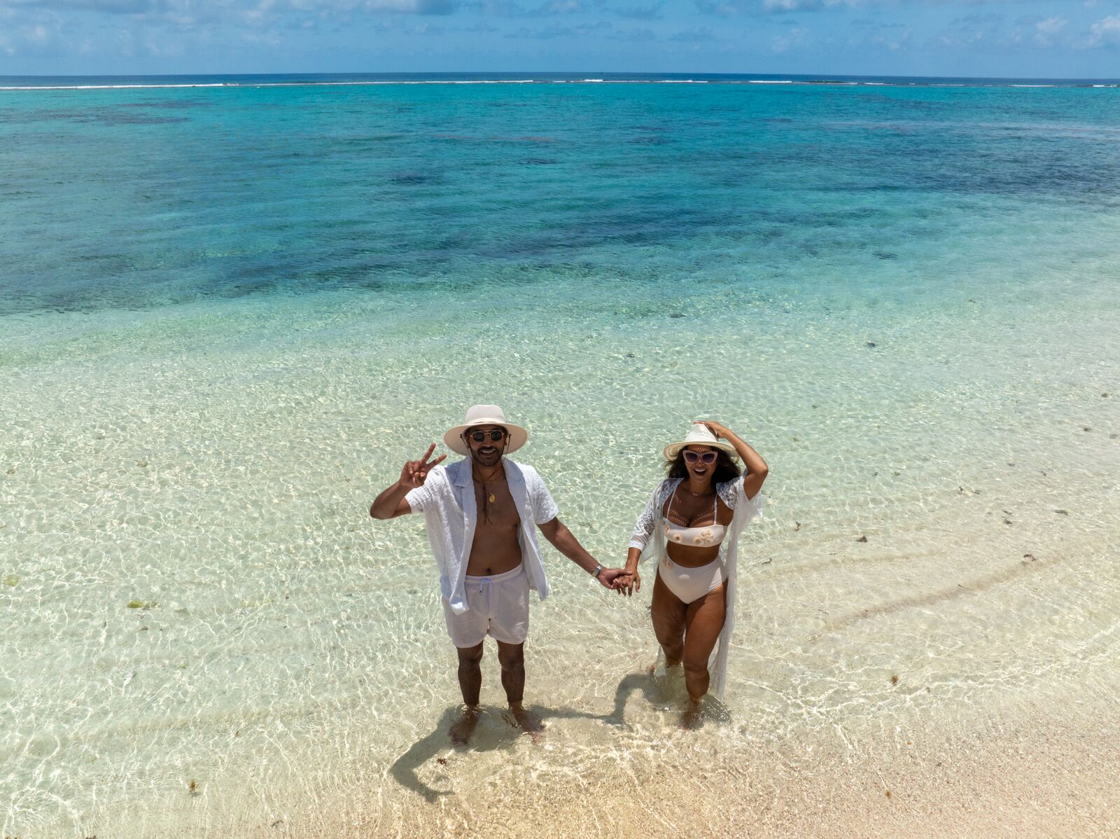 Large-Couple-at-the-Beach-in-Little-Cayman