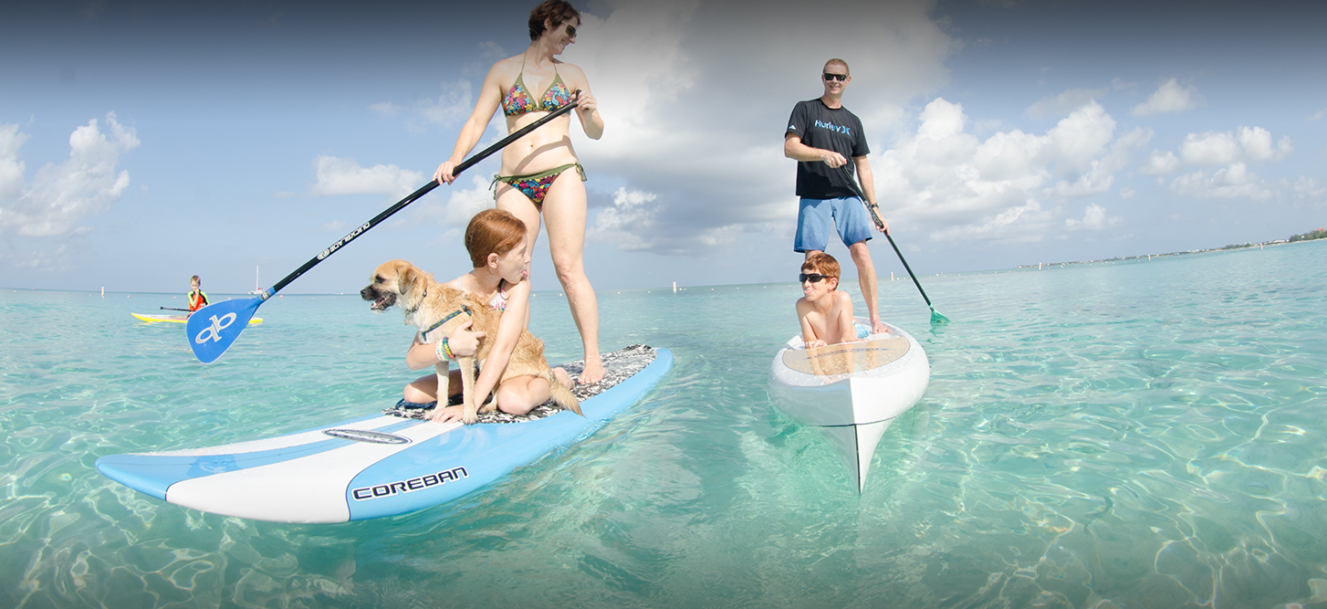 PADDLEBOARDING