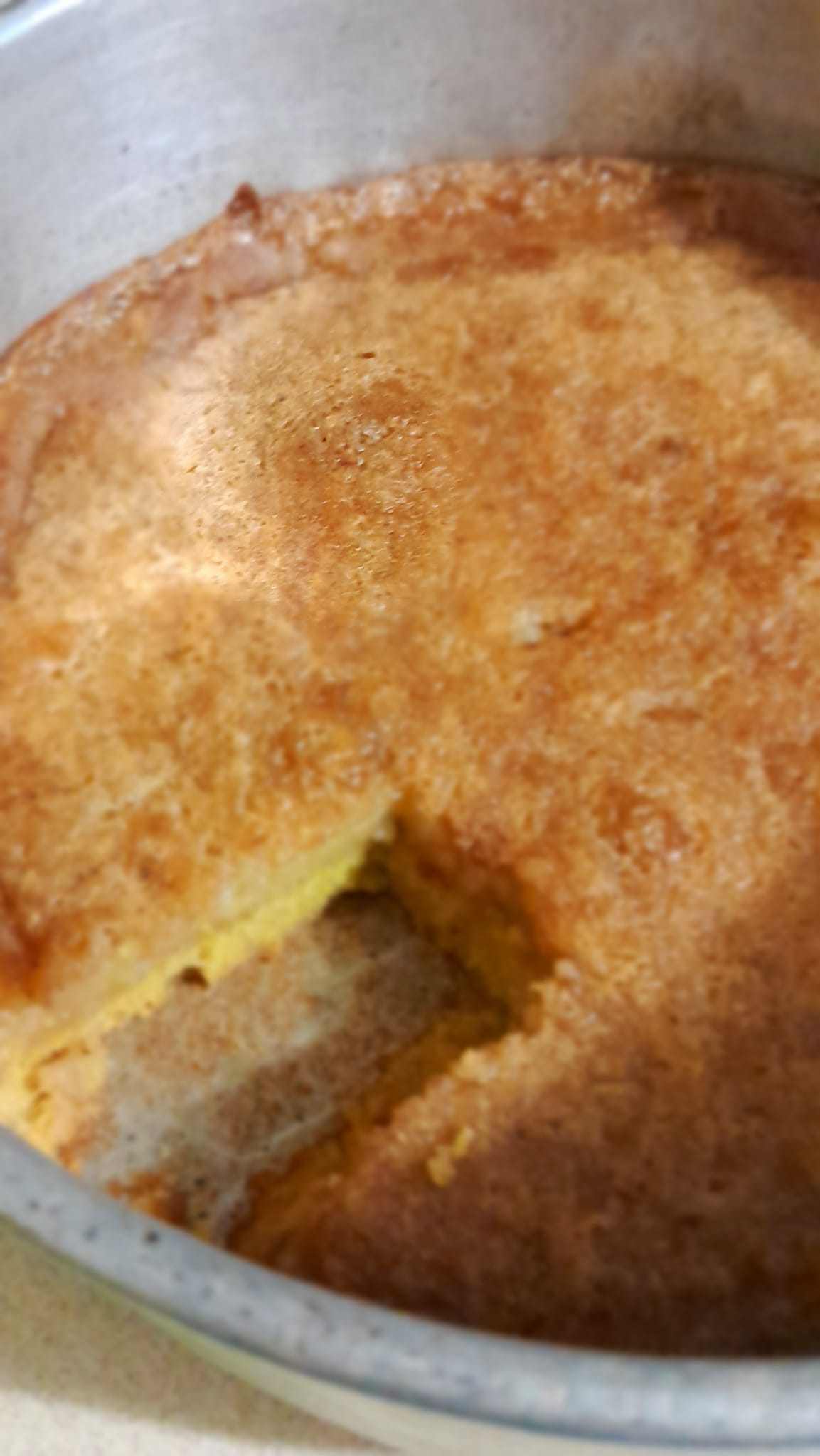 Custard Top Cornbread